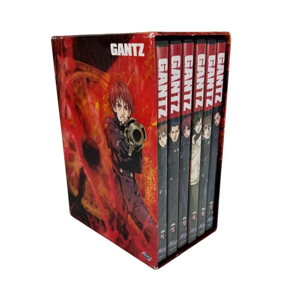 GANTZ Anime DVD Box Set, Volumes 1, 2, 3, 4, 6, 7 *Missing Volume 5 Animated